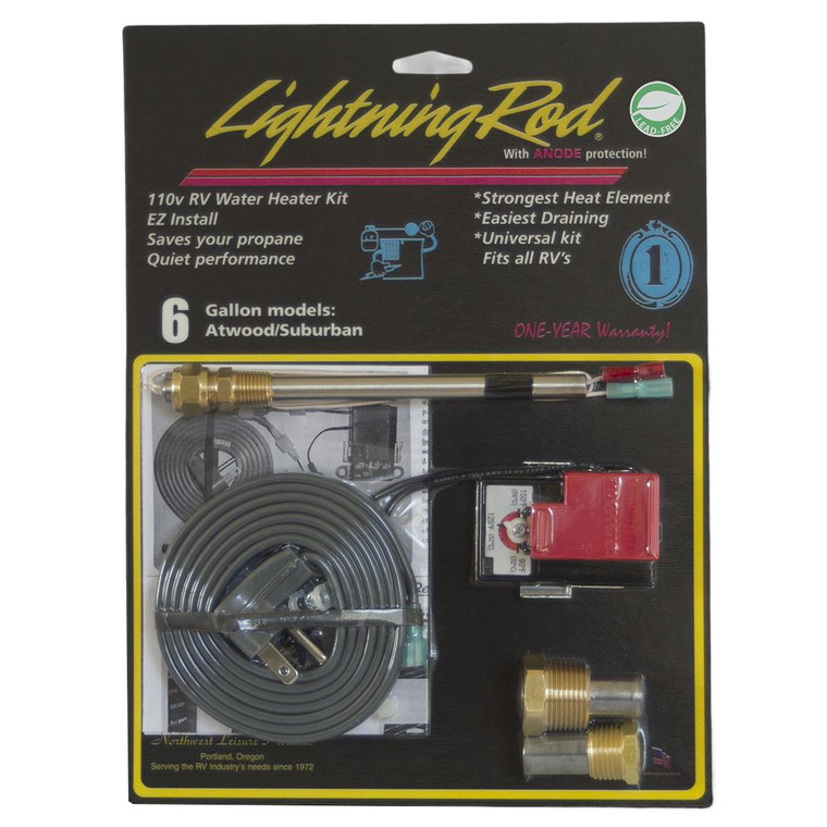 West Leisure - 6gal Lightning Rod - LR-425