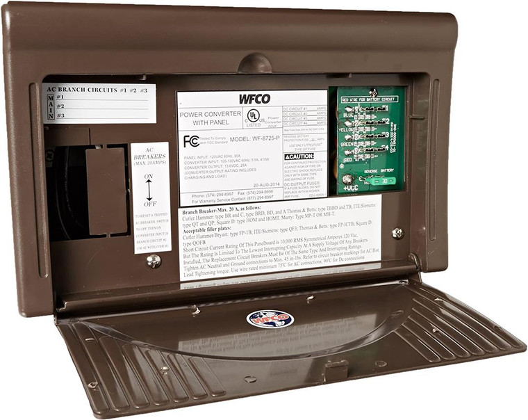 Wfco Technol - 25amp Power Center - WF-8725-P