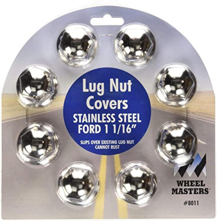 Wheelmaster - 8pk 1-1/16' Ss Lug Nut Co - 8011