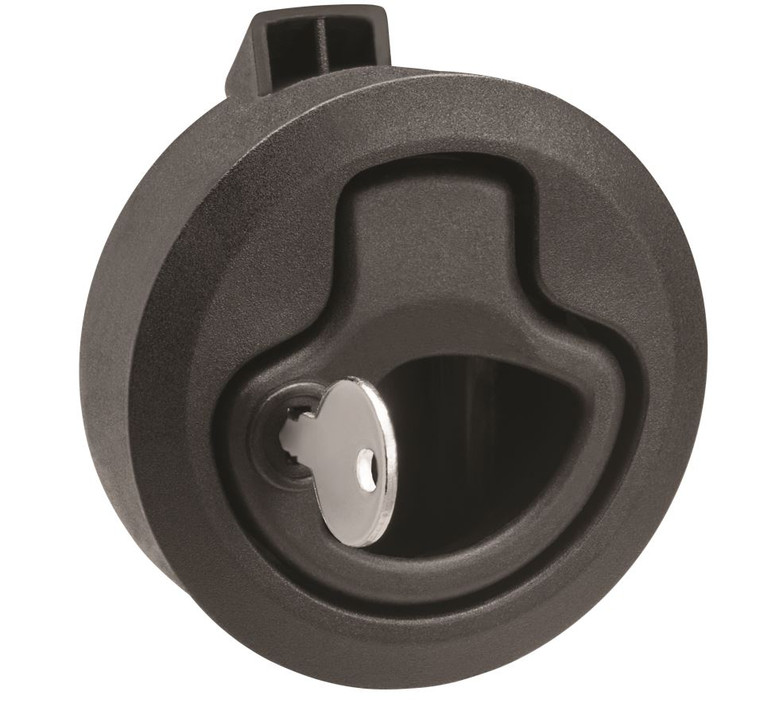Whitecap Ind - Black Nylon Locking Slam Latch - 3228BC