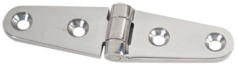 Whitecap Ind - Hd Stamped S.s. Strap Hinge  4' - S-3428C