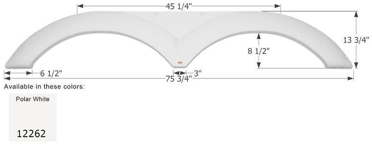 Icon - Fender Skirt, Dutchmen Po - 12262