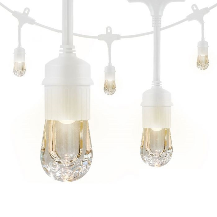 Jasco - 12  6 Bulb Clr Classic Wh - 35604