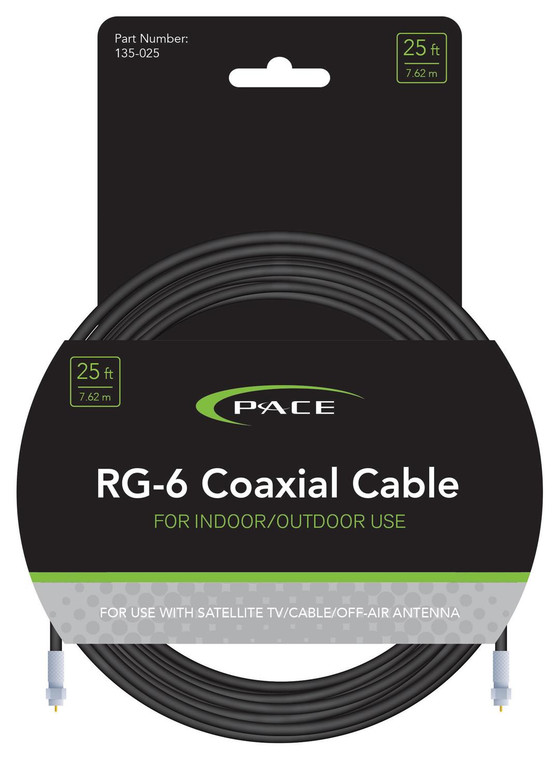 Pace Int'l - Pace - 25ft Coaxial Cable - 135-025