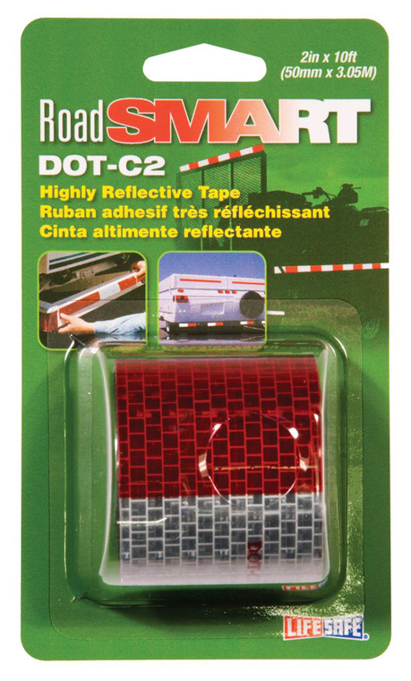 Top Tape - R/s Reflect Tape 2"x10' - RE2110