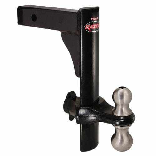 Trimax - Adj Rec Hitch Black 12" - TRZ12PB