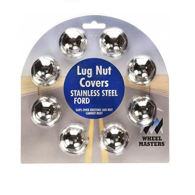 Wheelmaster - 8pk 7/8" Ss Lug Nut Cover - 8019