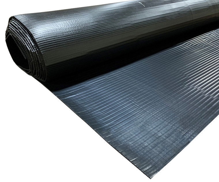 Ap Products 022-bp7136 Rolled Coroplast Underbelly - 71" X 36', Black - 022-BP7136