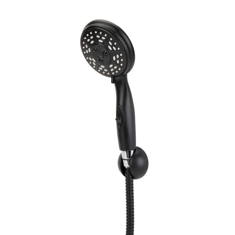 Camco 43744 Complete Premium Rv/marine Shower Head Kit - Black - 43744
