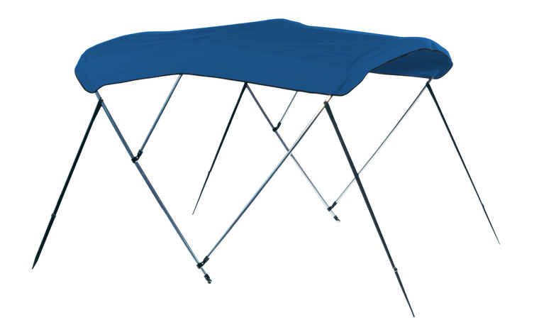 Carver S5469ub-04 6'l 3-bow Round Tube Bimini Top Kit - 54"h, Fits 67"-72" W, Pacific Blue Mist - S5469UB-04