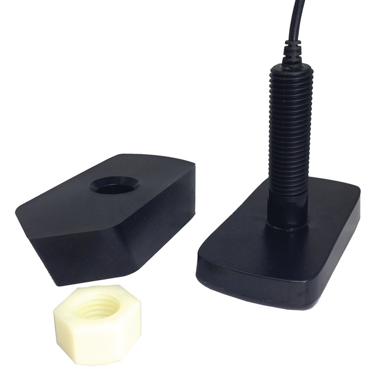 Humminbird 710185-1 Xth 9 Db 74 P Plastic Thru Hull Transducer - 710185-1