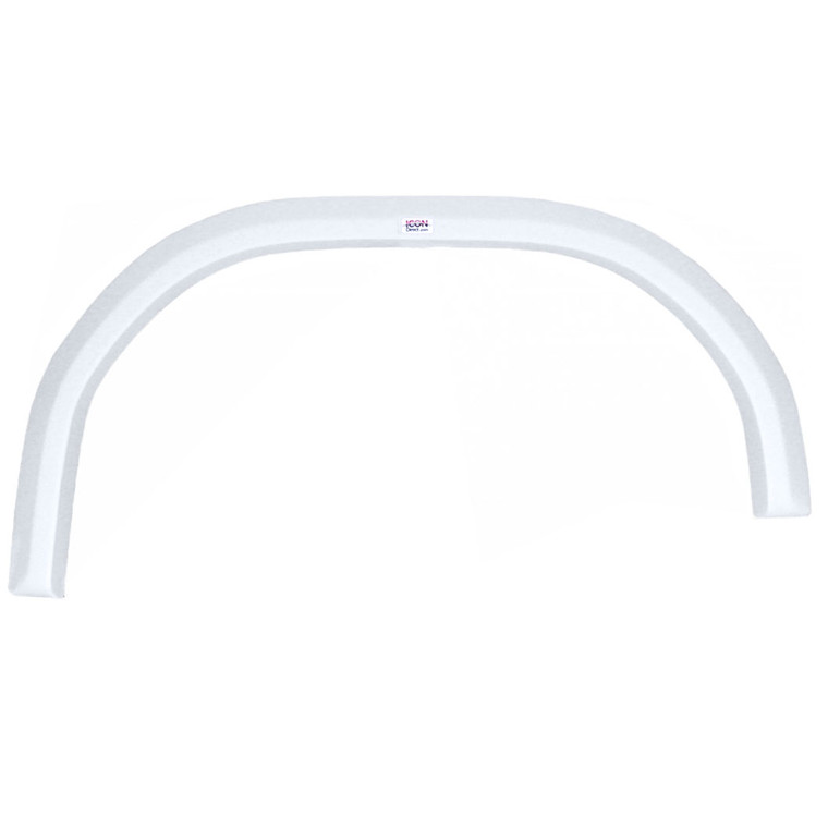 Icon 01899 Single Fender Skirt For Damon Fs1899 - Polar White (rh) - 1899