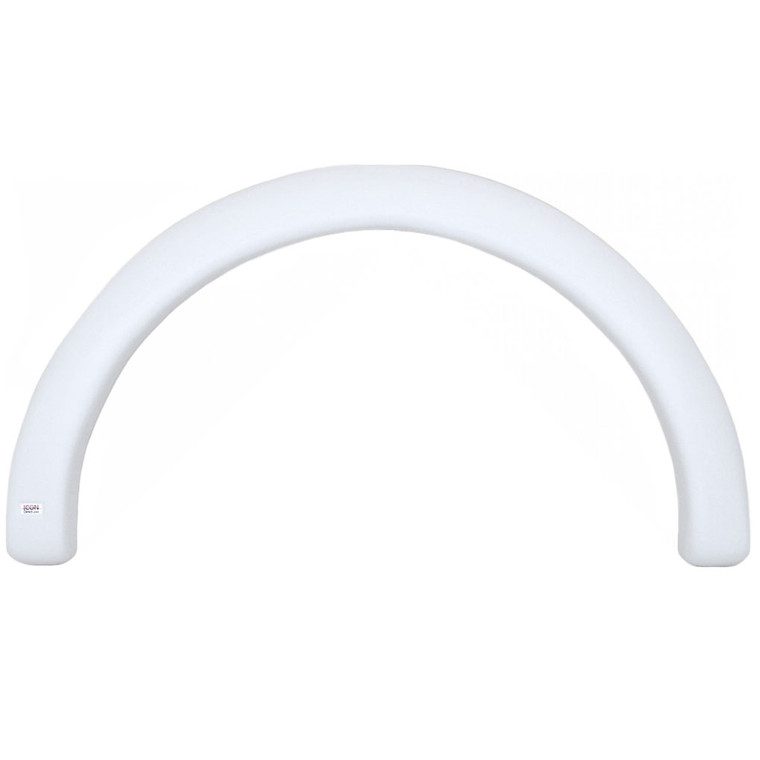 Icon 01982 Single Fender Skirt For Coachmen Fs1982 - Polar White - 1982