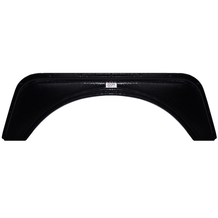 Icon 14108 Single Fender Skirt For Skyline Fs2324 - Polar White - 14108