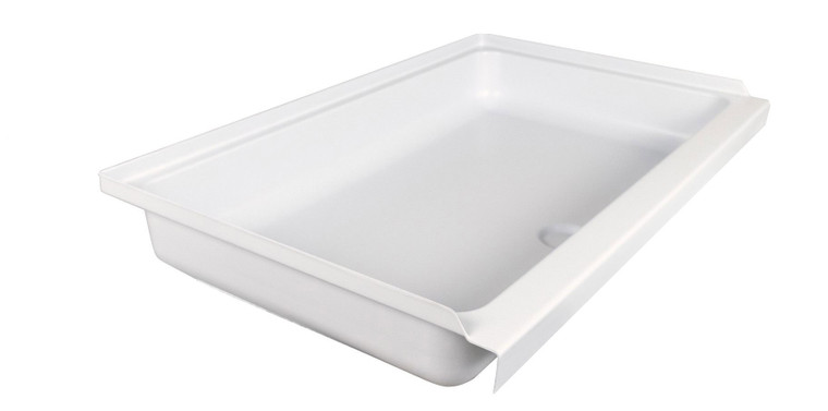 Icon 15242 Shower Pan Assembly Sp2438-pw, Center Drain - 15242