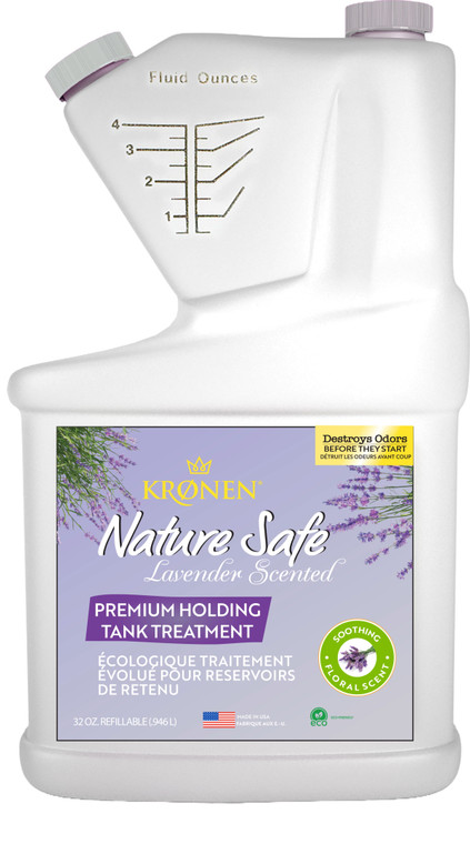 Kronen Kht001l Holding Tank Treatment - 32 Oz. Tip N Measure, Lavender Scent - KHT001L