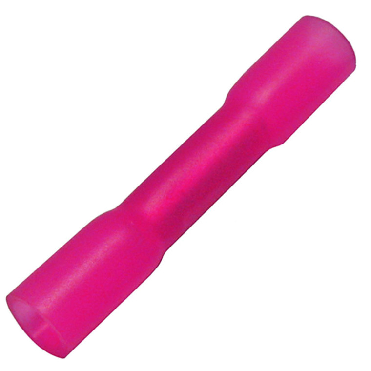 Pico 2251a Crimp & Heat Shrink Polyolefin Butt Connector - 22-16 Awg (red), 100-pack - 2251A