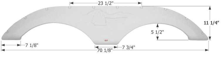 Icon - Fender Skirt  Fs2072 - 12314