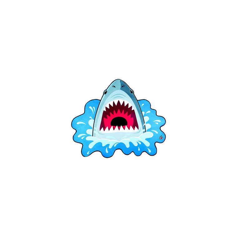 Big Mouth Inc - Big Mouth BMBT0016 Beach Blanket, Shark - BMBT-0016