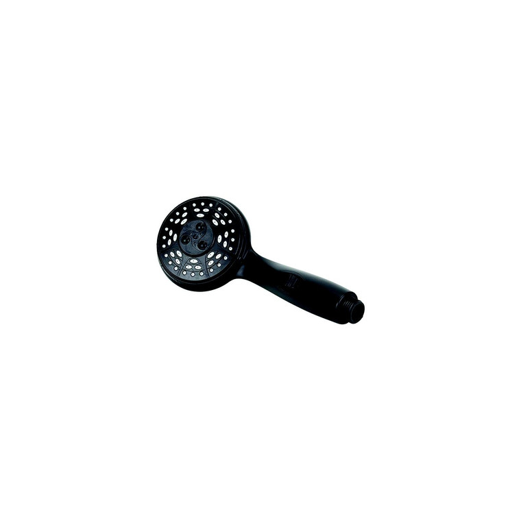 Camco - Camco 43743 Premium Rv/Marine Shower Head Only, Black - 43743