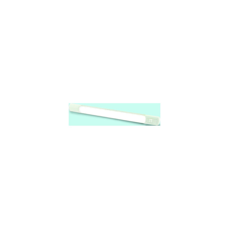 Hella - Hella 958121011 LED Surface Mt. Strip Lamps w/Switch, White/Blue - 958121011