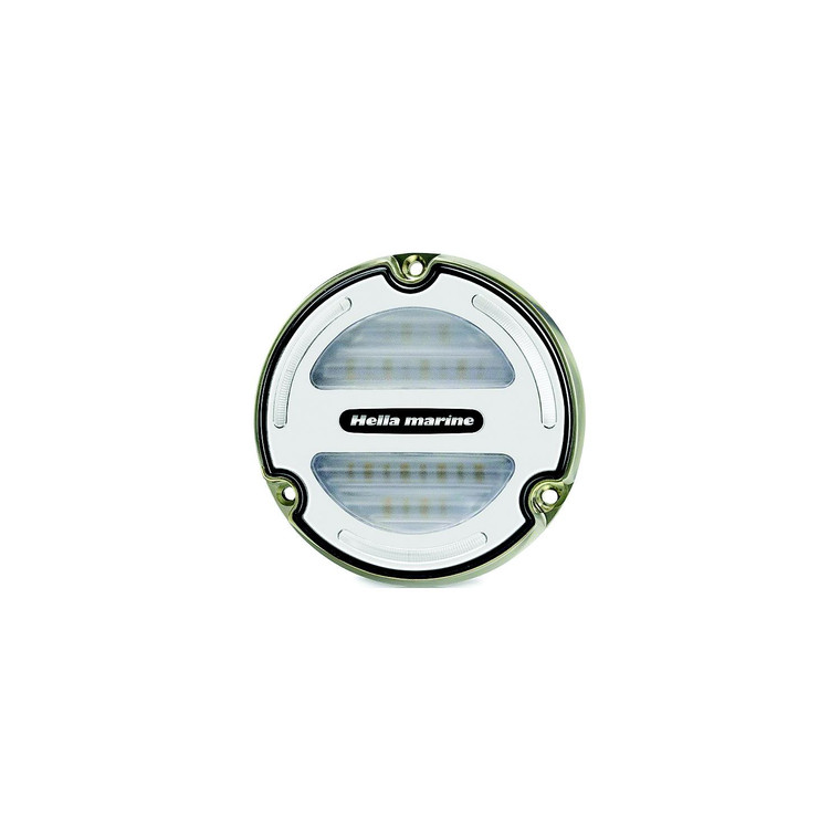 Hella - Hella 016830001 Apelo A3 Bronze LED Underwater Light, Blue/White - 16830001