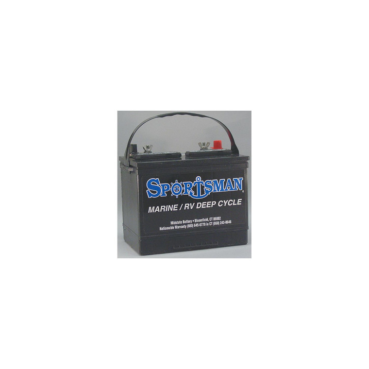 Midstate Battery - Sportsman Dual Purpose Battery 12V Starting/Cycling - DP24M