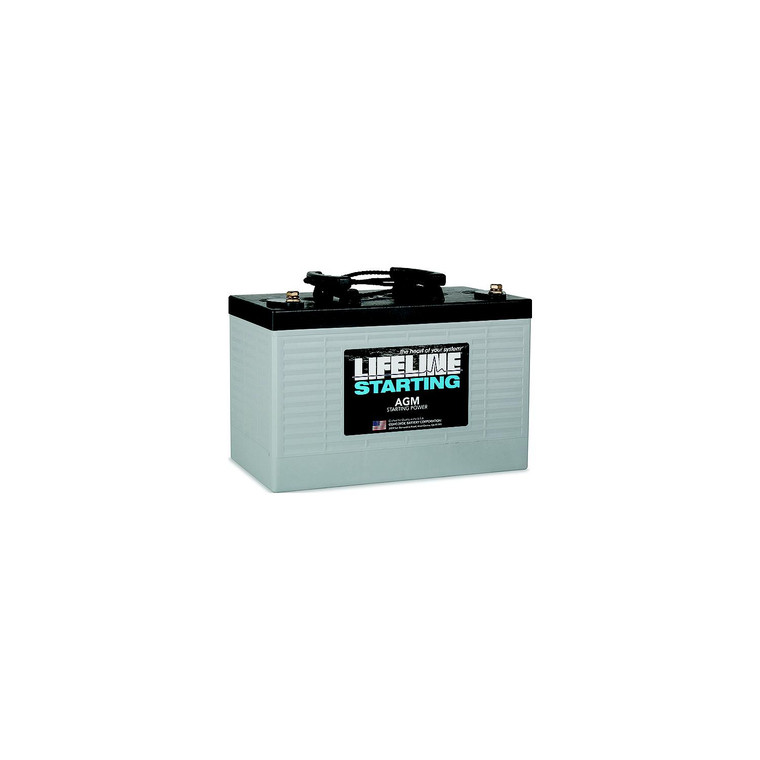 Midstate Battery - Lifeline GPL2700T AGM RV/Marine Starting Battery, 12V, Group 27 - GPL-2700T