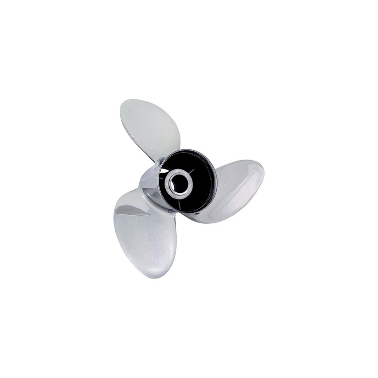 Solas Propeller - Solas 9551-145-21 Rubex HR3 Stainless Steel Interchangeable Hub 3-Blade Propeller, 4-3/4" Gearcase, RH 14.5 x 21 - 9551-145-21