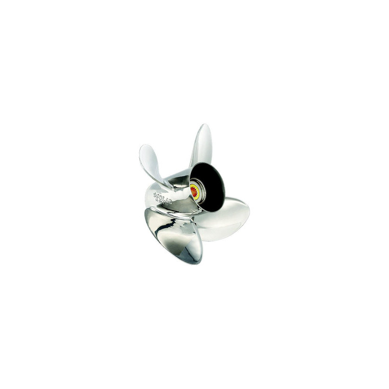 Solas Propeller - Solas 1553-145-15 HR Titan Stainless Steel 4-Blade Propeller For Mercury - 1553-145-15