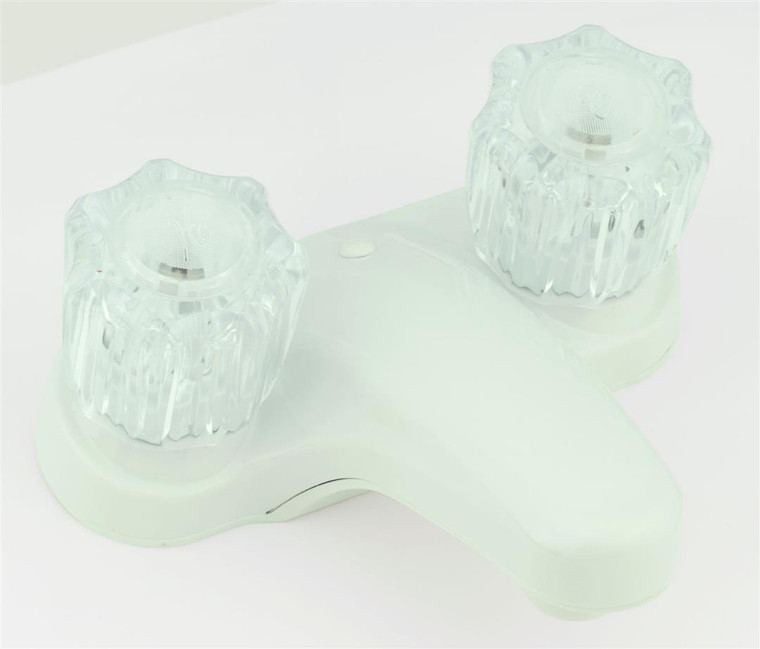 Empire Fauce - 4'  Lav W/ Cry Hdls White - U-YJW77W