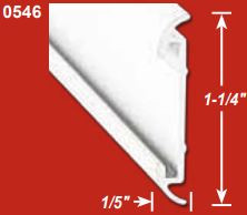 Ap Products - Flat Trim W/ Mill 16' Ea - 021-54603-16