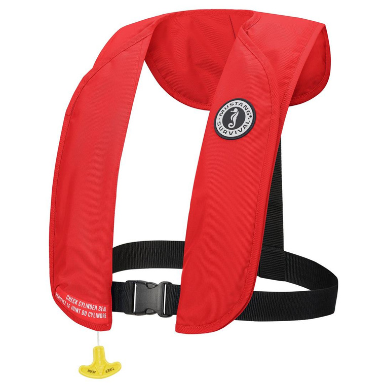 Mustang Surv - Lifevest  Mit 70 Man. Inflate  Red - MD4031-4-0