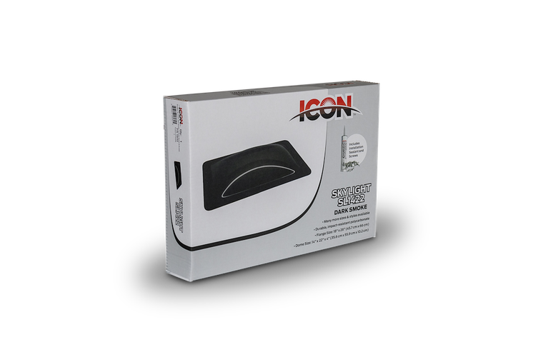 Icon - Skylight  Sl 1422d  Dark Smoke  Inc - 16032
