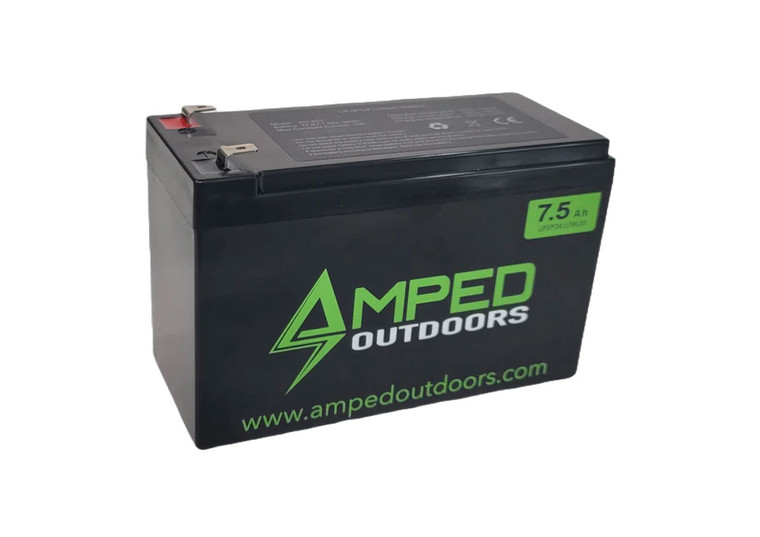Amped Outdoors Ao4s8 Lithium Battery - 12v / 8ah - AO4S8