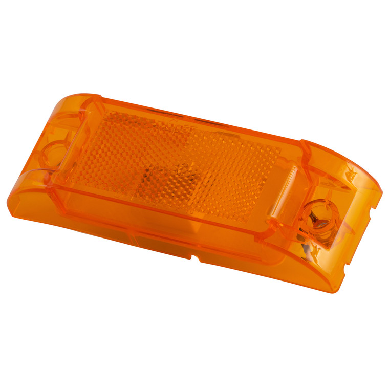 Grote 46083 Economy Sealed Clearance Marker Light - Kit (46073 + 66360), Amber - 46083