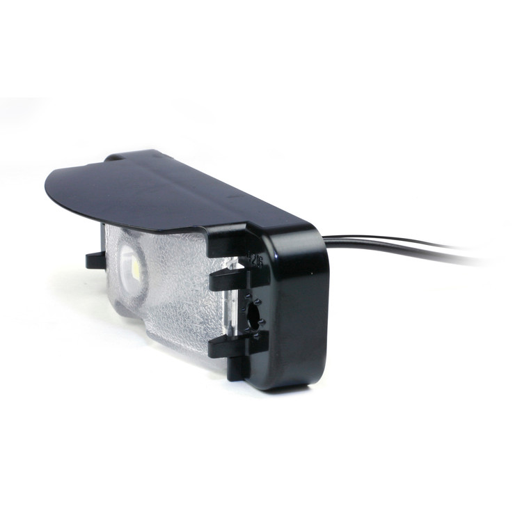 Grote 60691 Micronova Multi-volt Led License Light - Horizontal Mount, Black - 60691