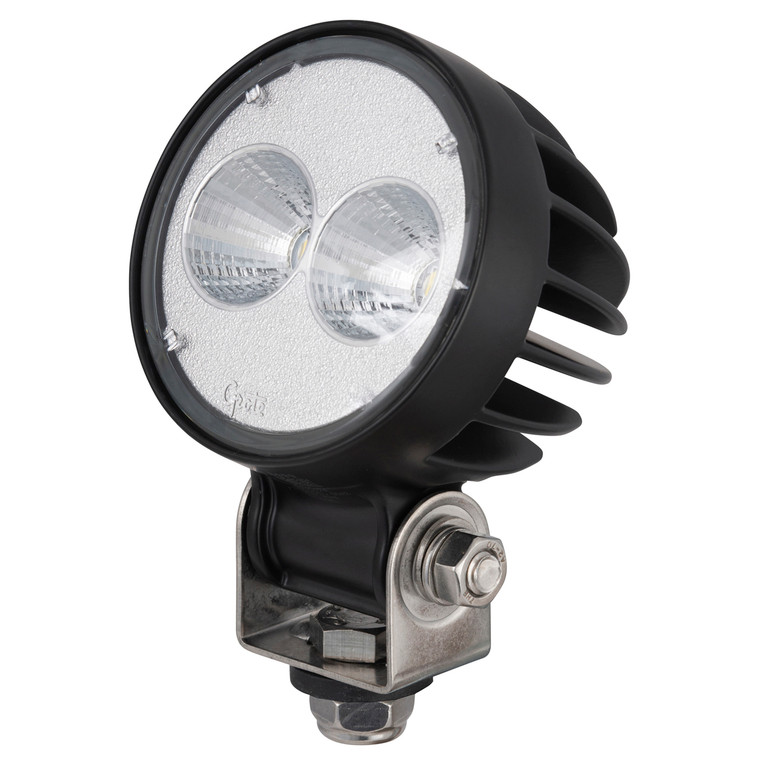 Grote 64g01-5 Trilliant T26 Led Work Light - 1800 Lumens, Pendant Mount, Far Flood, With Pigtail, 10-48v (retail Package) - 64G01-5