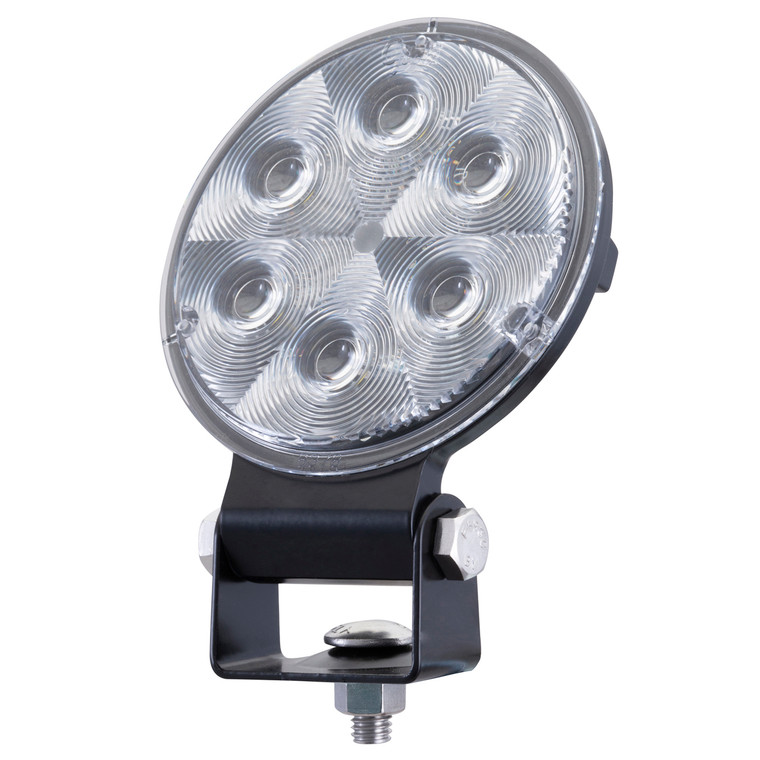 Grote 63861-5 Trilliant 36 Led Work Light With Integrated Bracket & Pigtail - 12-24v (retail Packaging) - 63861-5