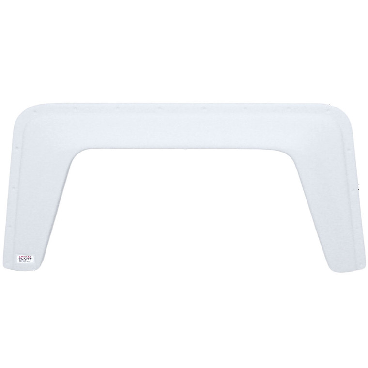 Icon 01912 Single Axle Fender Skirt Fs1912 For Sunland - Polar White - 1912