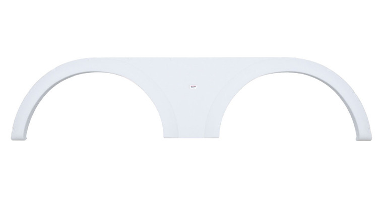 Icon 01734 Tandem Axle Fender Skirt Fs1734 For Keystone - Polar White - 1734