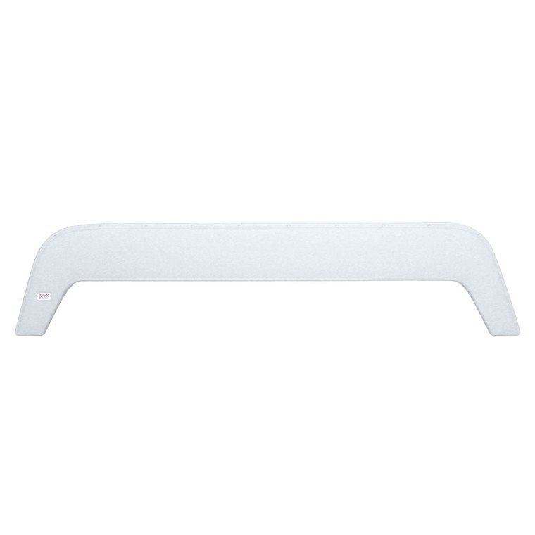 Icon 01903 Tandem Axle Fender Skirt Fs1903 For Forest River - Polar White - 1903