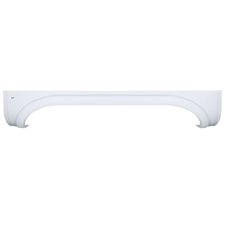 Icon 12078 Tandem Axle Fender Skirt Fs1717 For Newmar - Metallic Silver, Slide - 12078