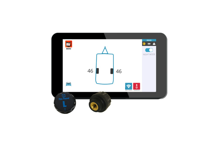 Rvi 50mg0137 Tire Patrol: Tire Pressure Sensor 2-pk For Trailer Tires - 50MG0137