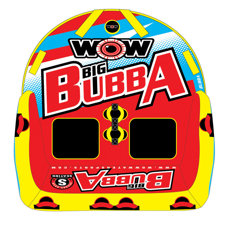 Wow Watersports 17-1050 Bubba Series Towables - Big Bubba, 2 Rider - 17-1050