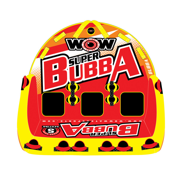 Wow Watersports 17-1060 Bubba Series Towables - Super Bubba, 3 Rider - 17-1060