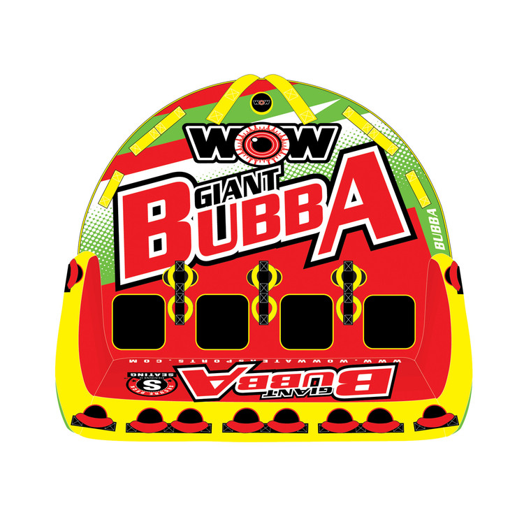 Wow Watersports 17-1070 Bubba Series Towables - Giant Bubba, 4 Rider - 17-1070
