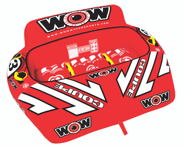Wow 21-1080 Coupe Cockpit 3-rider Towable - 21-1080