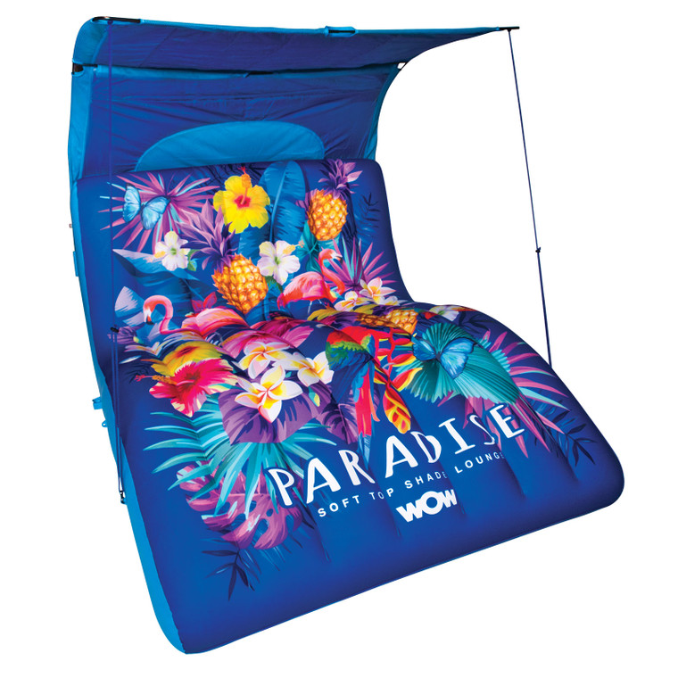Wow Watersports 21-2100 Paradise 2-person Lounger With Canopy - 21-2100