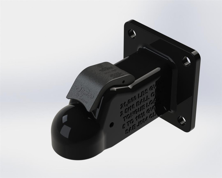 Demco - Coupler 2 5/16' Comp Flat Mnt *blac - 15923-81